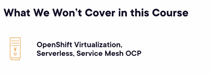 openshift course pluralsight 5