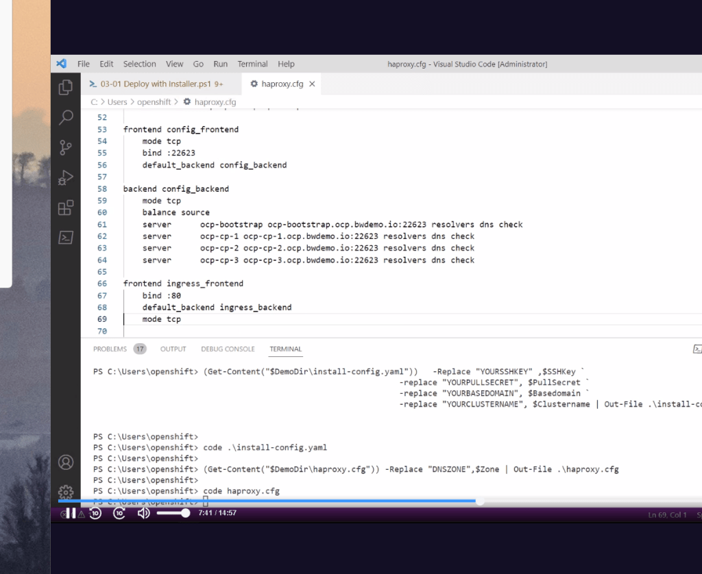 openshift course pluralsight 66