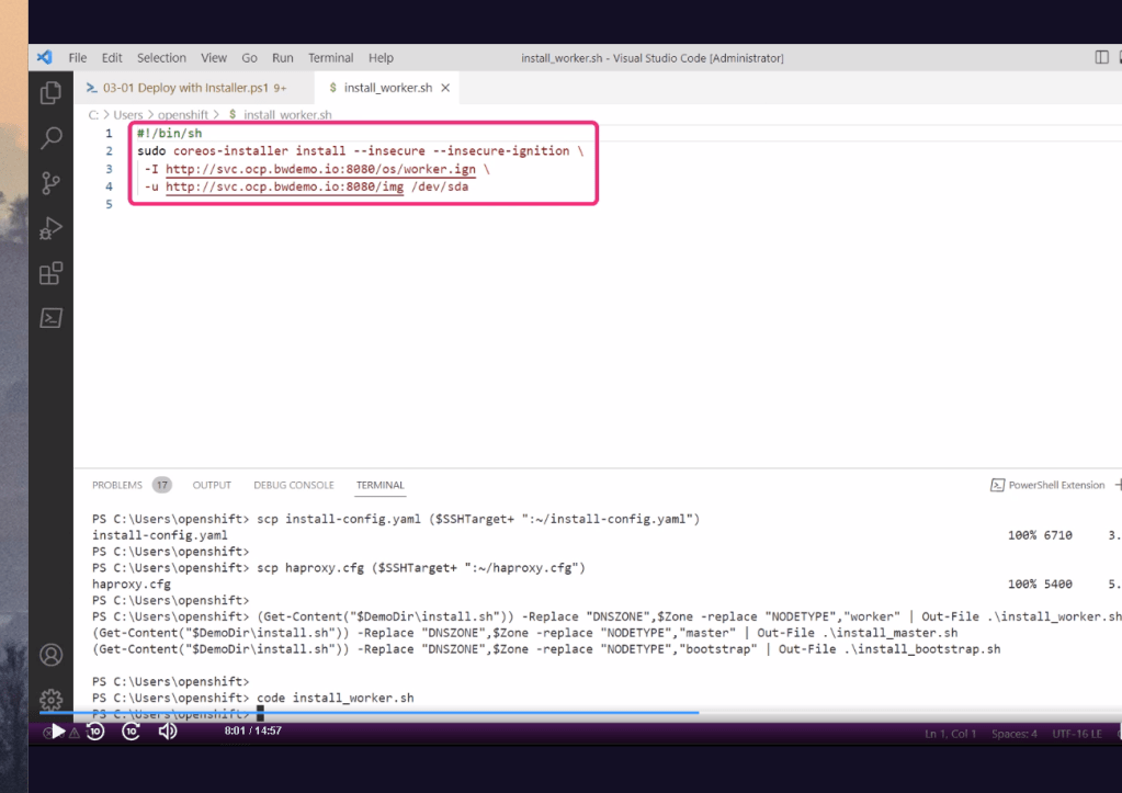 openshift course pluralsight 67