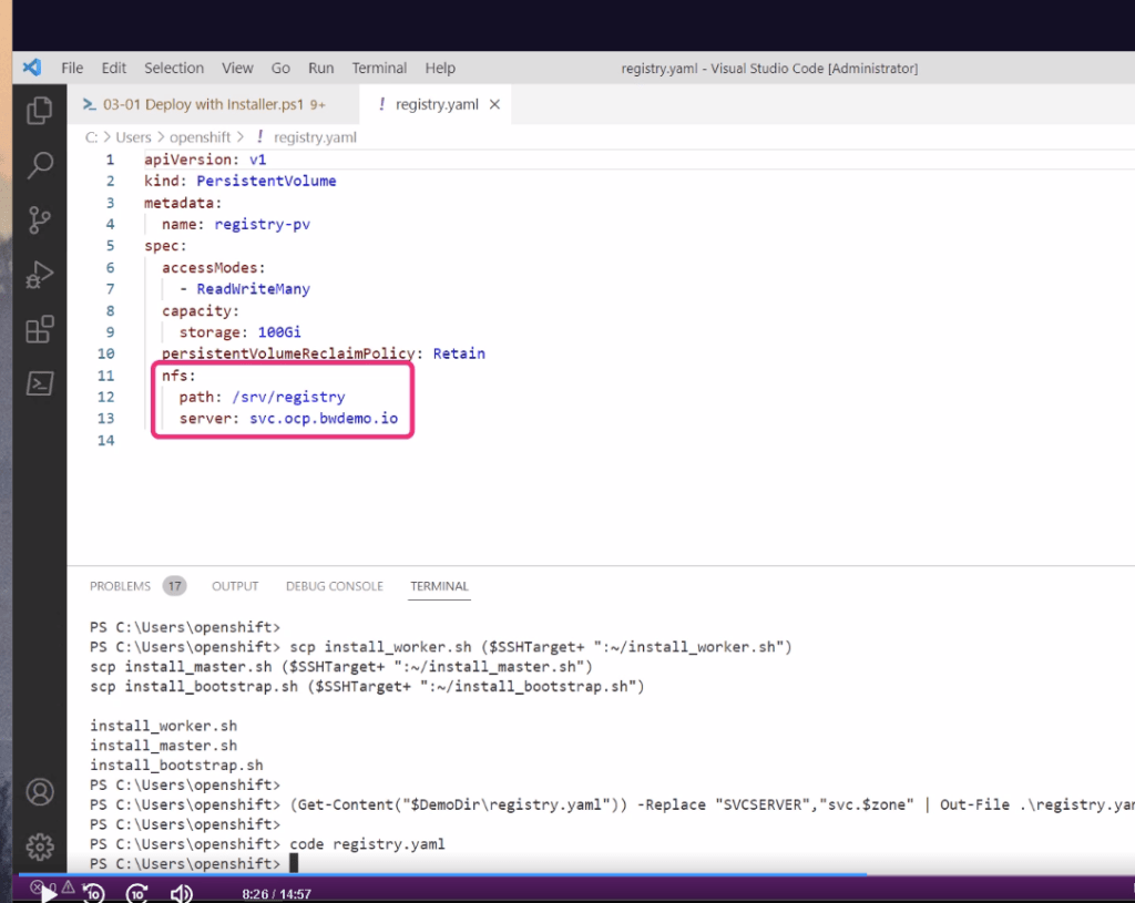 openshift course pluralsight 70