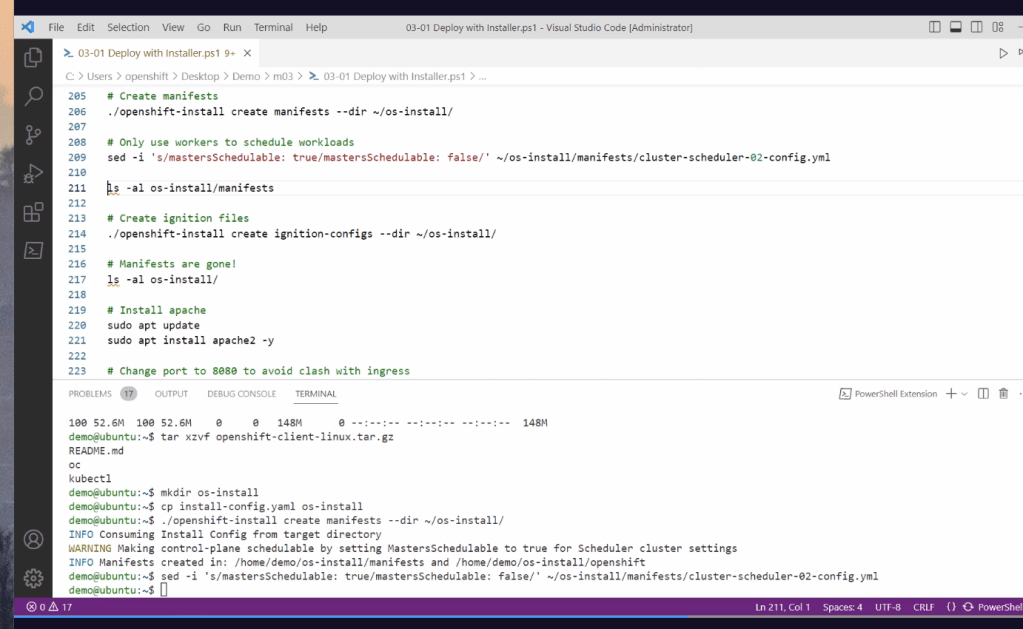 openshift course pluralsight 73