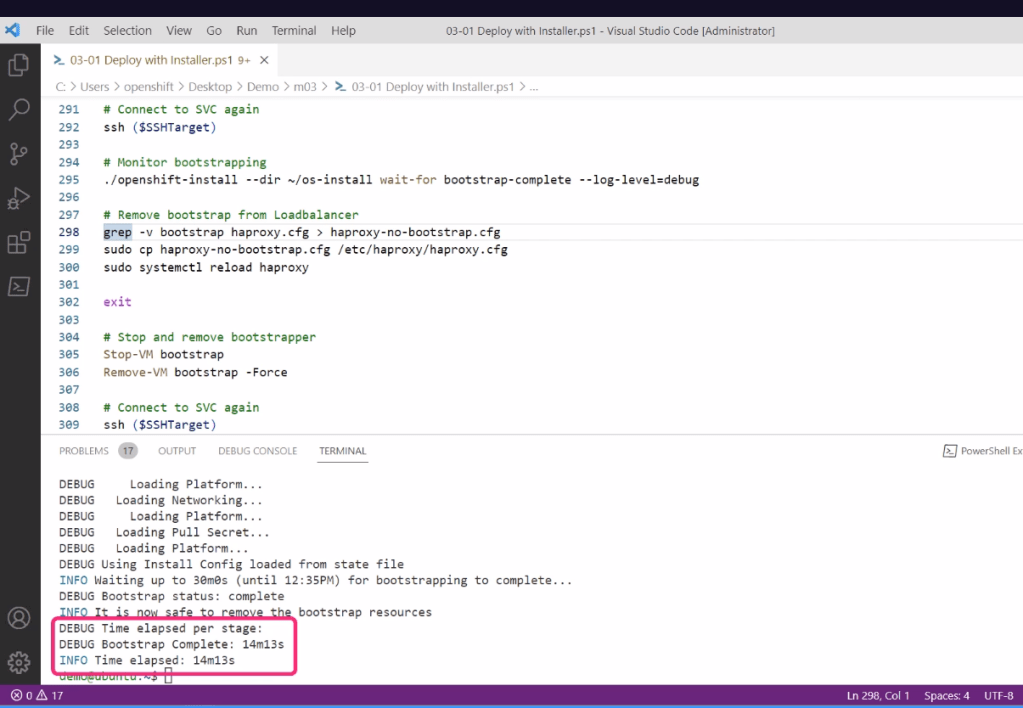 openshift course pluralsight 82